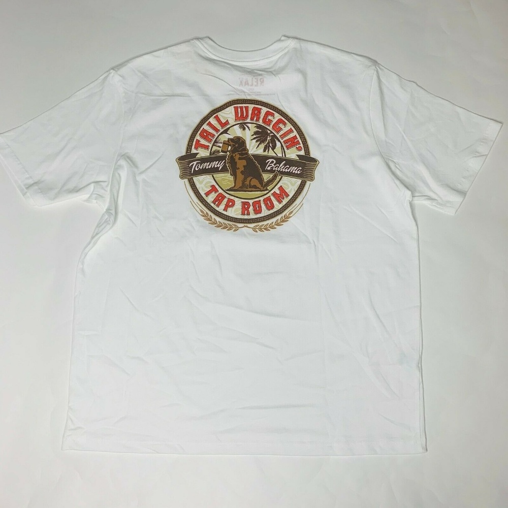 Tommy Bahama Men Graphic T-Shirt Size Large L Tail - Picture 2 of 6